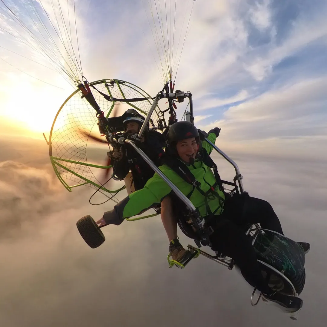 Vuelo en paratrike biplaza 30 minutos con Parafly Andalucía